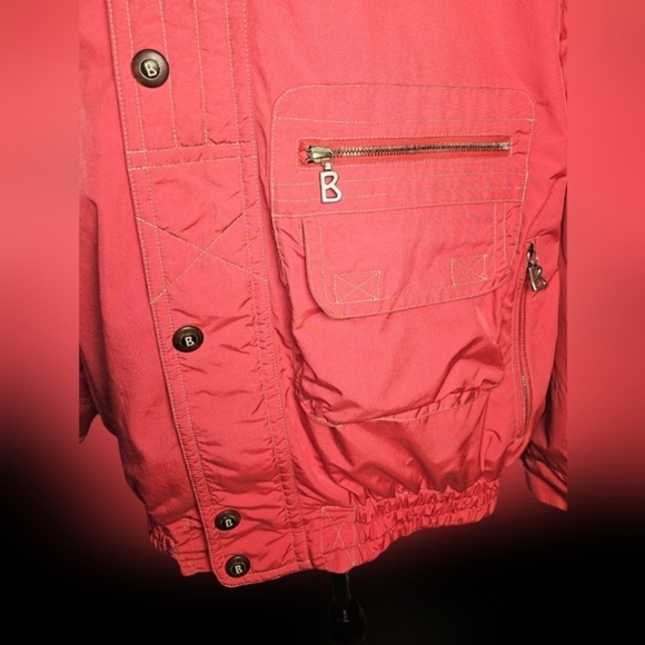 Vintage BOGNER Y2K Ski Jacket, Hidable hood, Tons of Pockets, MADE IN THE USA 40 - Picture 4 of 16
